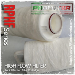 RPHF High Flow Radial Pleated Cartridge Filter  medium